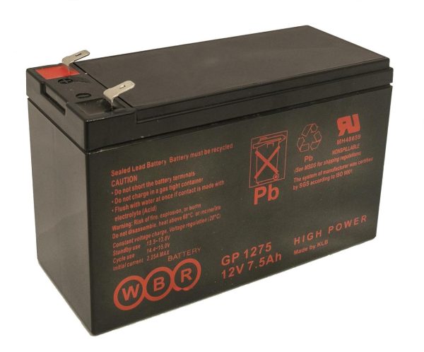 WBR GP1275 F2 (151*65*94мм) Аккумулятор