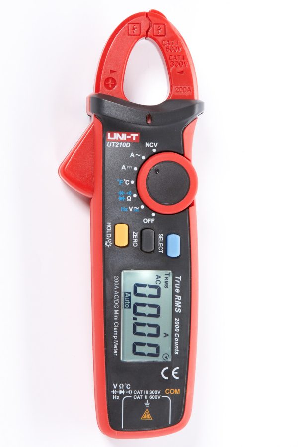 UT210D UNI-T Минитокоизмерительные клещи на 200А
