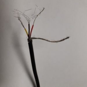 Сигнальный кабель 3X0.08mm2 (28AWG)  3-WIRE TWISTED