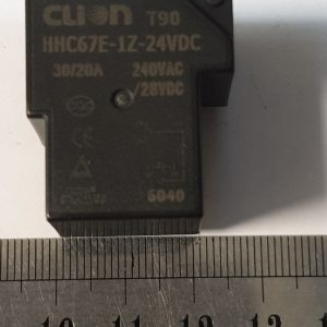 Реле 24VDC 1 группа контактов 30А HHC67E-1Z