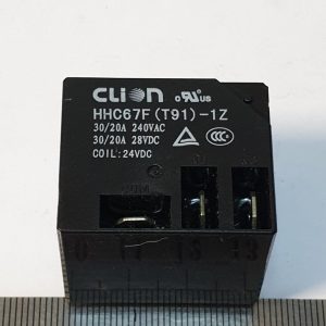 Реле 24VDC 1 группа контактов 30А HHC67F-1Z