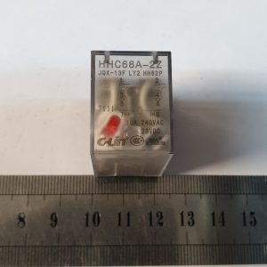 Реле 24VAC 2 группы контактов 10А HHC68A-2Z