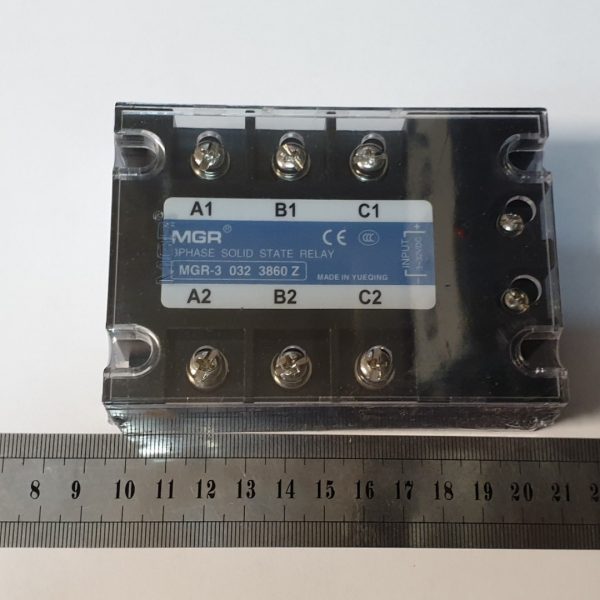 MGR-3 032 3860Z Реле твердотельное трех фазное 60A in 3-32V