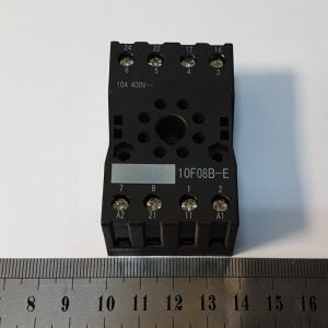 Колодка под реле октальная 10А 10F08B-E NCR