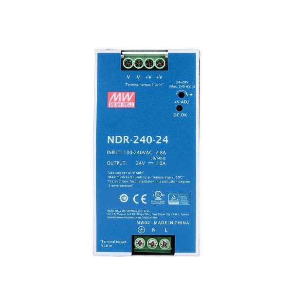 NDR-240-24 MW Преобразователи статические