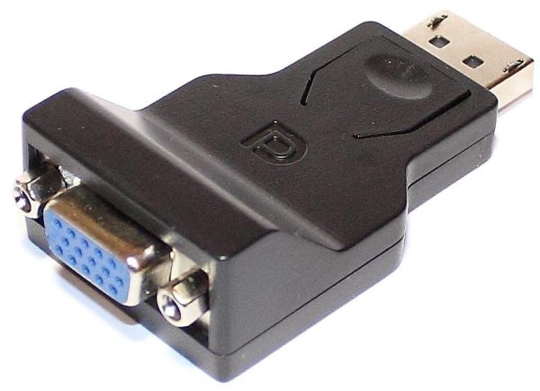 Переходник DP папа на VGA мама