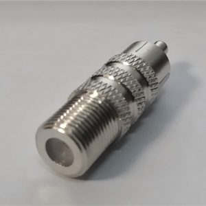 Переходник F-типа мама на RCA папа
