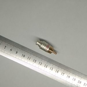 Разъем RCA  папа D5.5mm под пайку