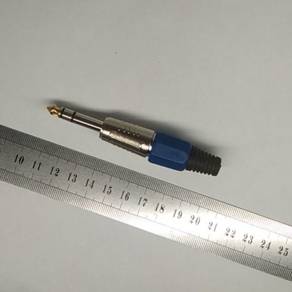 Коннектор Jack 6.3mm stereo