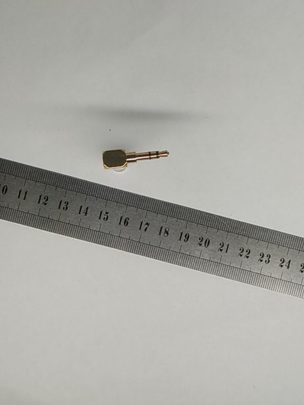 Разъем mini Jack 3.5mm стерео папа угловой ANGLED — изображение 2