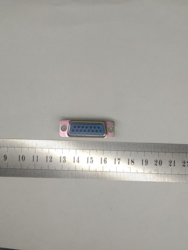 DB-15F Коммутационные штепсельные разъемы 15pin 2 ряда