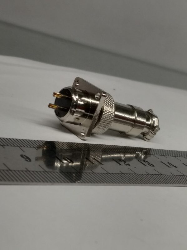Силовой коннектор 2 pin GX12 — изображение 2