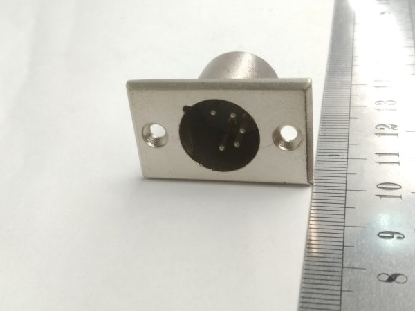 Разъем XLR 5 pin папа на корпус — изображение 2