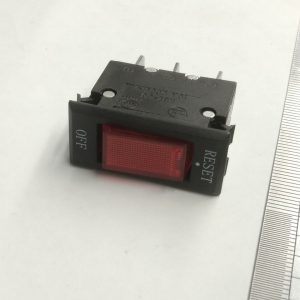 Выключатель клавишный 250V 10A (3c) ON-OFF с предохранителем
