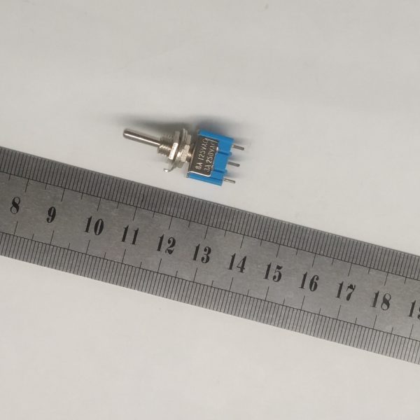 Тумблер  1 группа на 3 положения 3А 230V ON-OFF-ON — изображение 2