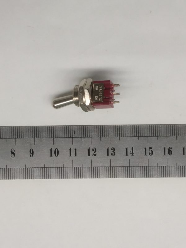 Тумблер  1 група на 2 положения 2А 250V ON-ON — изображение 2
