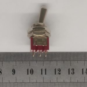 Тумблер  1 група на 2 положения 2А 250V ON-ON