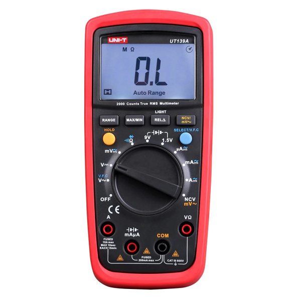 UT139A UNI-T ЦИФРОВОЙ МУЛЬТИМЕТР  (ТЕСТЕР)