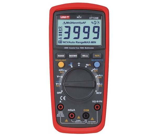 UT139B UNI-T ЦИФРОВОЙ МУЛЬТИМЕТР (ТЕСТЕР)