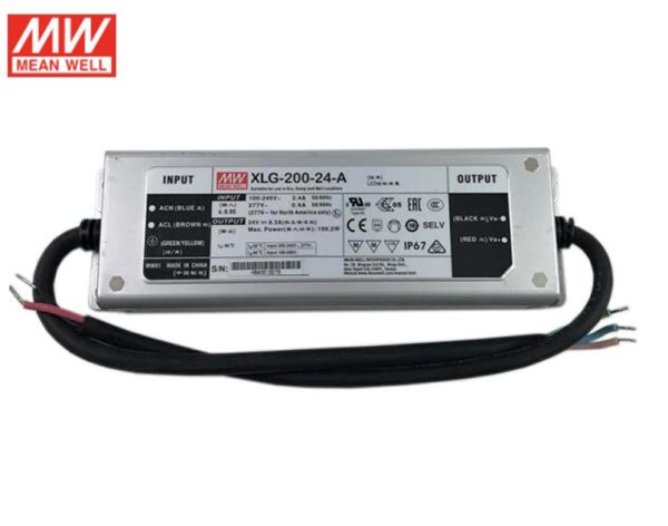 XLG-200-24-A  MW Преобразователи статические