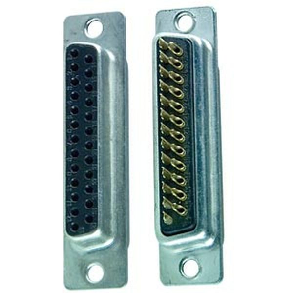 Коммутационный штепсельный разъем DB-25F мама L-KLS1-213-25-F-B KLS