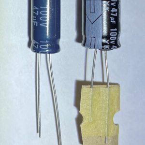 Конденсатор электролитический 47MF 100V 105C