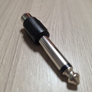 SZC-0142/6,35 MONO-RCA JACK