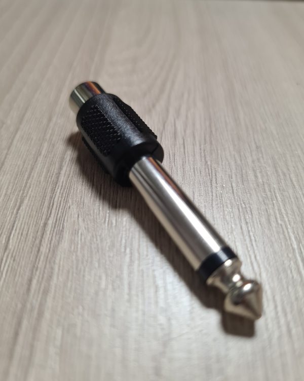 SZC-0142/6,35 MONO-RCA JACK