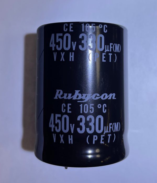 Конденсатор электролитический 330MF450V 105C RUBYCON 30*50