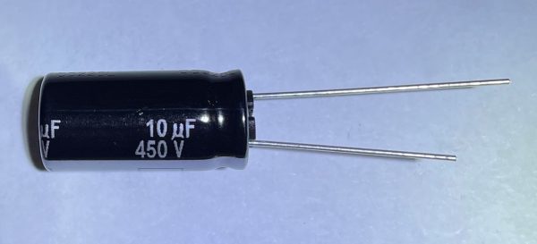 Конденсатор электролитический 10MF 450V 105C