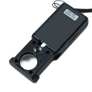 Лупа MG 9881 ювелирная двойная (30х21мм/60 х12) с LED  подсветкой