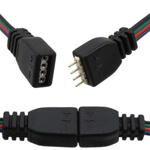 Светодиодная лента: LED4P black 0.3m