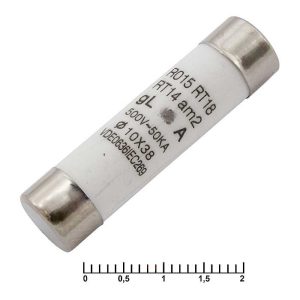 Предохранитель: 10A 500V 10x38mm