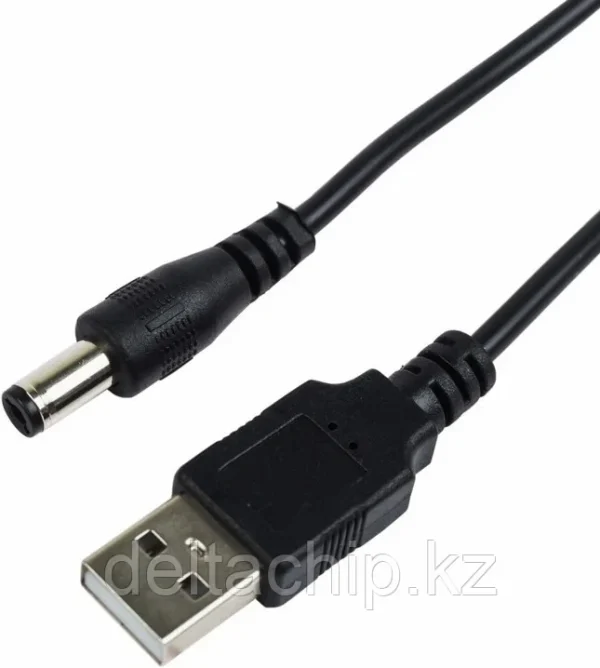 USB шнур питания с разъемом 5,5х2,1