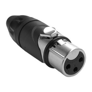 AXX3F AX II серия, XLR разъем FEMALE 3 контакта