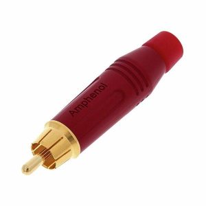 ACPR-RED штырьевой разъем RCA-  красный