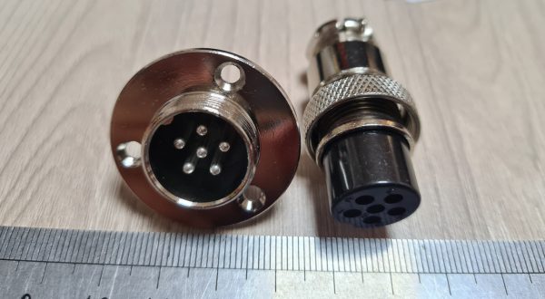 Силовой коннектор 6 pin GX19 — изображение 2
