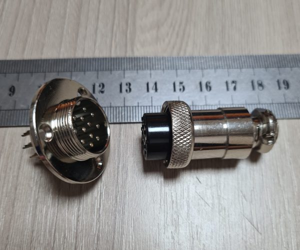 Силовой коннектор 12 pin GX19 — изображение 2