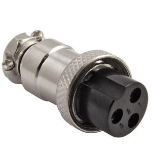 GX16M-3A Разъем питания 3pin мама на кабель 7A 125V