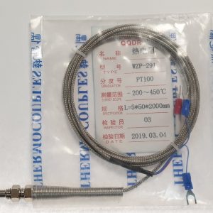 ТЕРМОПАРА PT-100 THERMOCOUPLE,-200~450C,DIAM.5X100X2000MM,