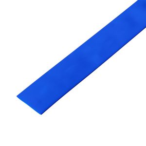 Трубка термоусаживаемая ТУТ нг 20,0/10,0мм, синяя, 1м REXANT