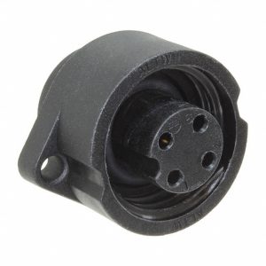 Разъем PWF-04PFFS-SC7001, мама на корпус, 12А, 4pin, защита IPX7