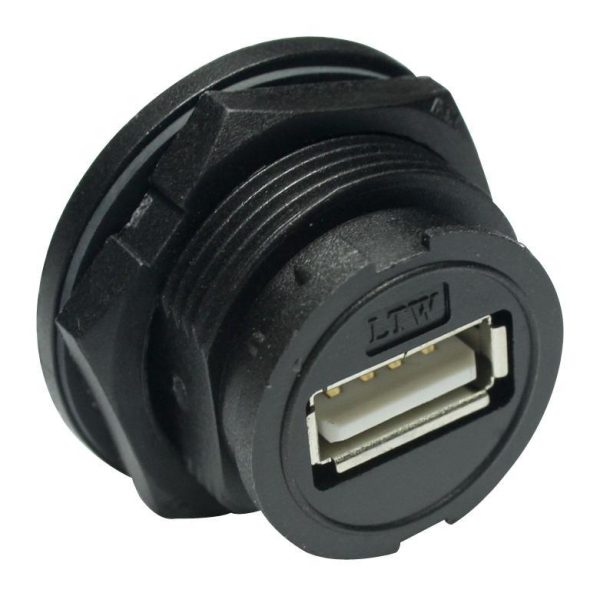 Разъем UA-20PMFP-LC7001 USB мама на корпус зашита IPX7