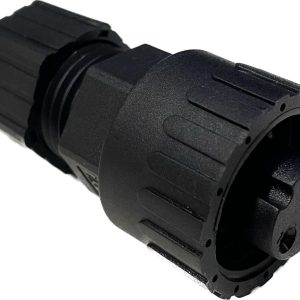 Разъем PWF-02BFFA-SL7001, мама на кабель, 12А, 2pin, защита IPX7
