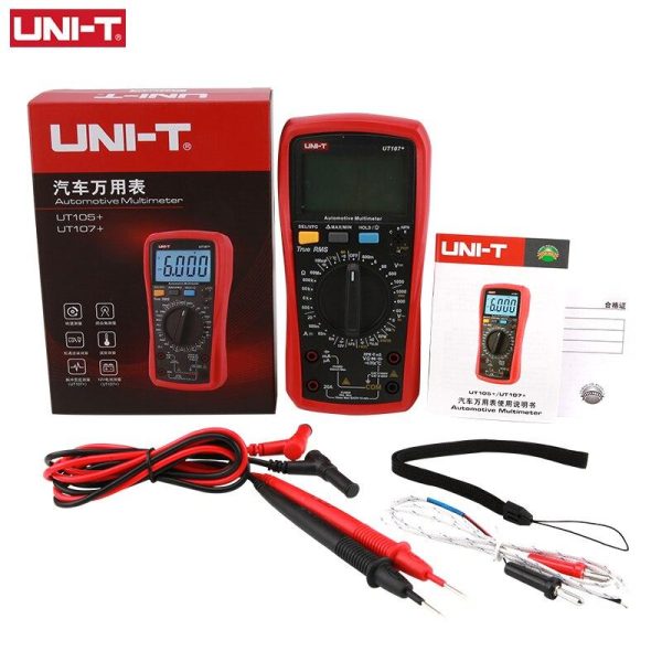 UT107+ UNI-T АВТОМОБИЛЬНЫЙ МУЛЬТИМЕТР — изображение 2