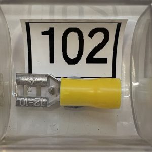WT102 Разъем плоский изолированный РПИ-М 6-6,3 КВТ