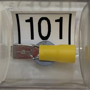 WT101 Разъем плоский изолир РПИ-П 6-(6,3)
