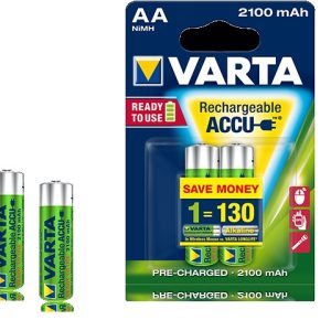 Acc 56706 V-2100mAh-1.2V AA (2шт) varta