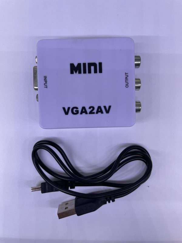 Converter VGA to AV mini переходник