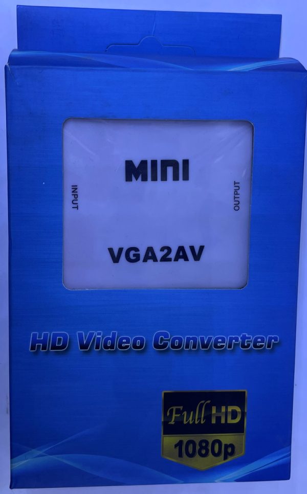 Converter VGA to AV mini